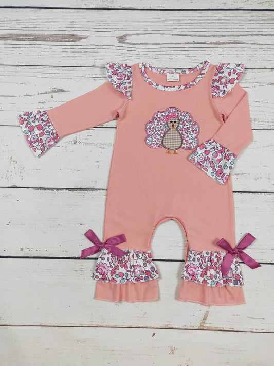 Turkey Appliqué Romper