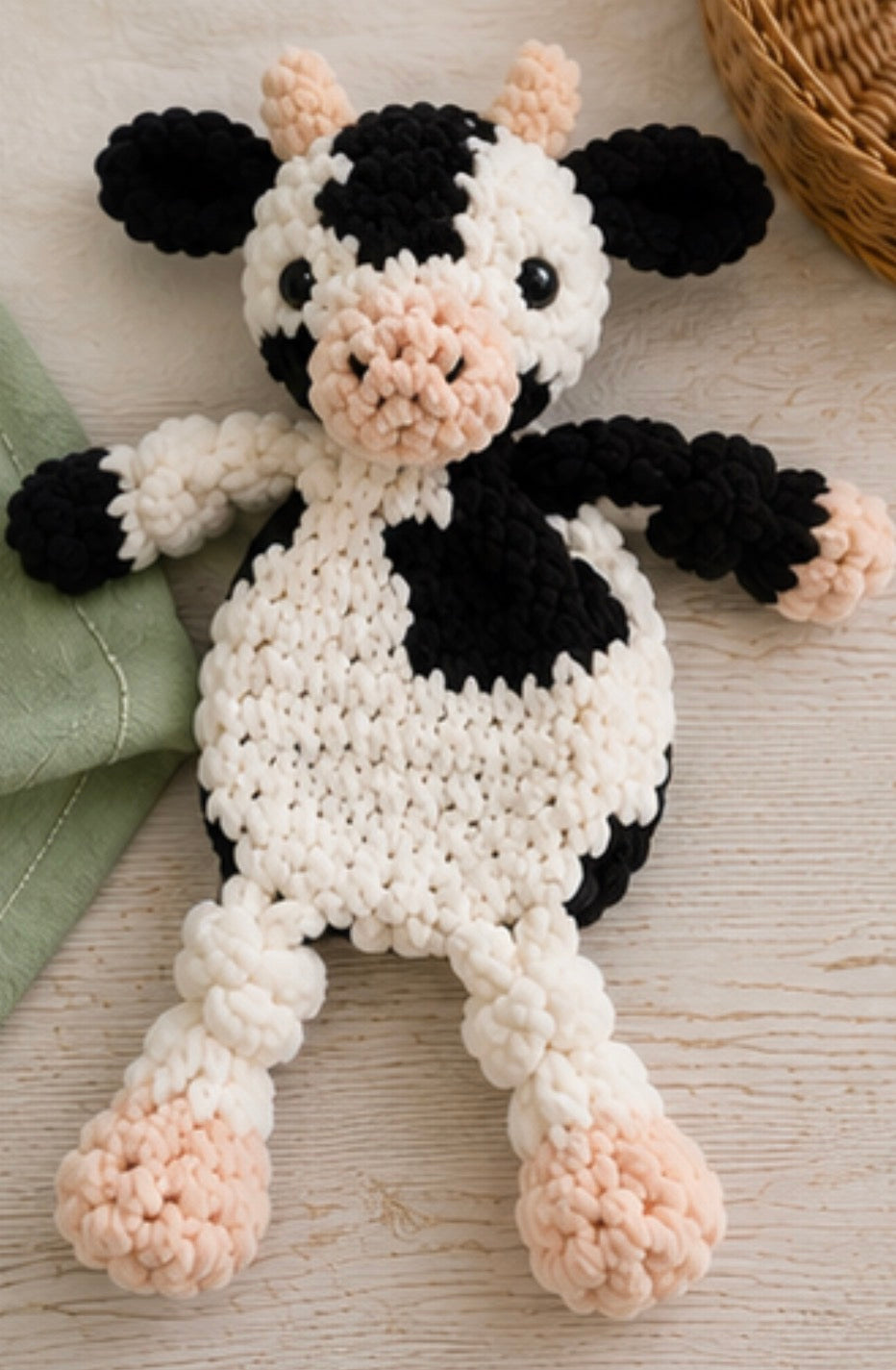 Cow Plush Lovey
