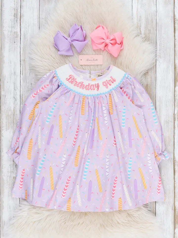 Birthday Girl Bishop Dress