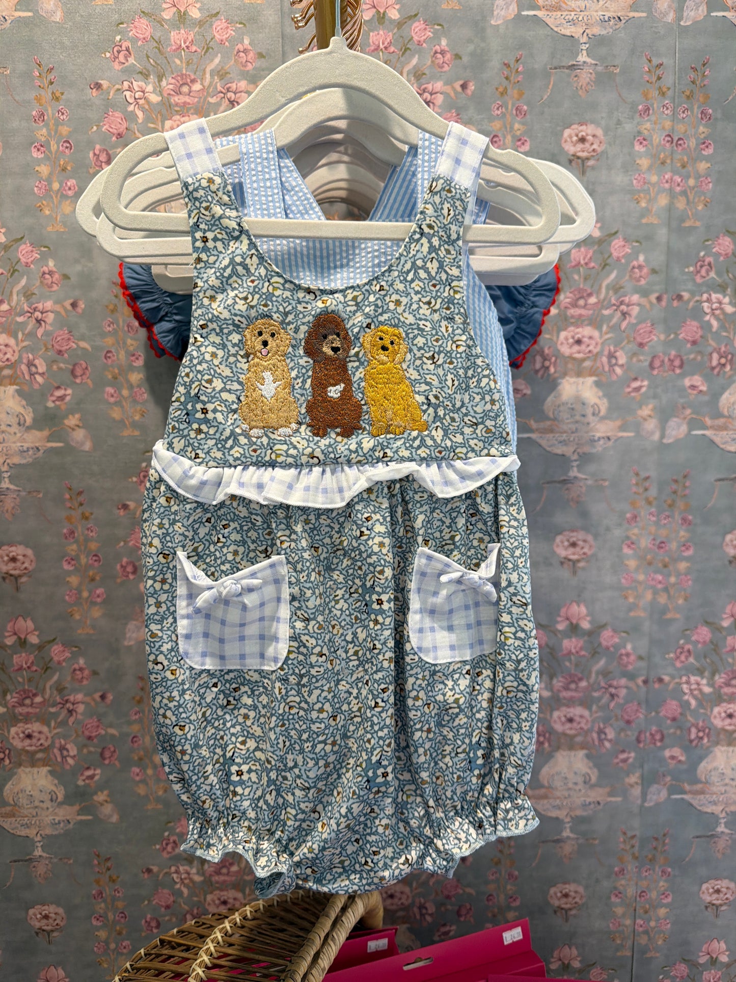 Pup Ruffle Romper