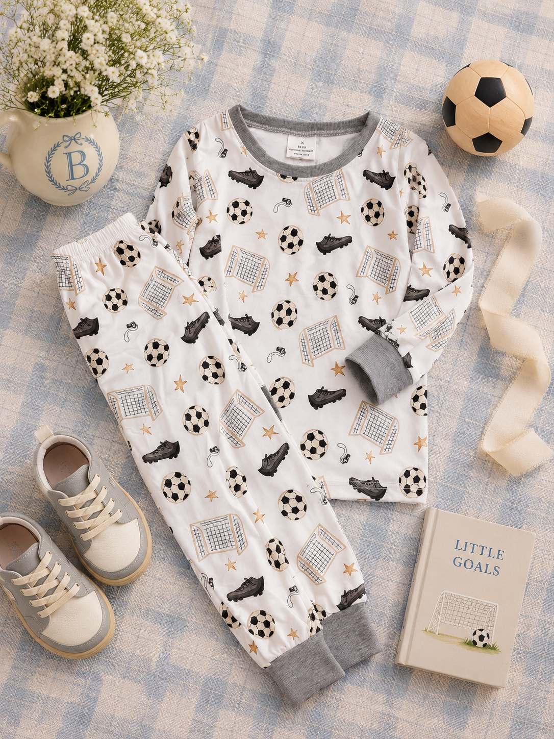 B&B Soccer Jammies