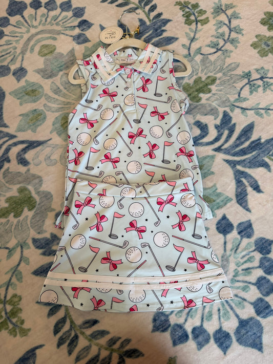 Golf/Bow Skort Set