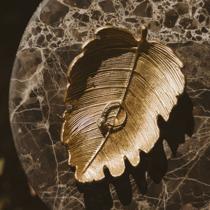 Leaf Accessory Dish - Fall Decor & Gifts
