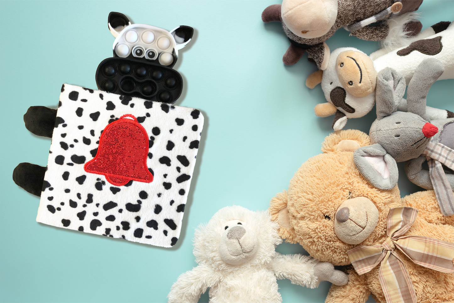 Little Cow - Your Sensory Fidget Friend with Furry Cover