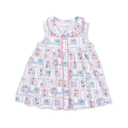 Julep's Floral Patchwork - Jill Dress Sleeveless with Bloomer