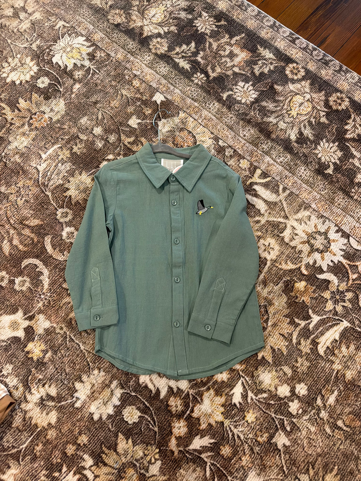 Mallard Button Down (Linen)