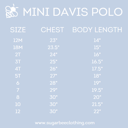 Boys Pocket Polo - Sailboats