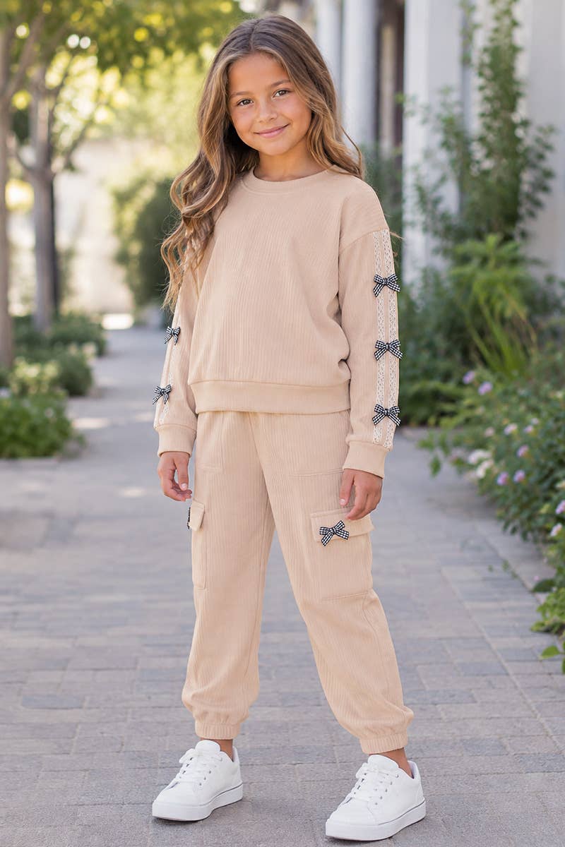 Bow Jogger Set