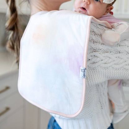 3 Pack Premium Burp Cloths - Flora