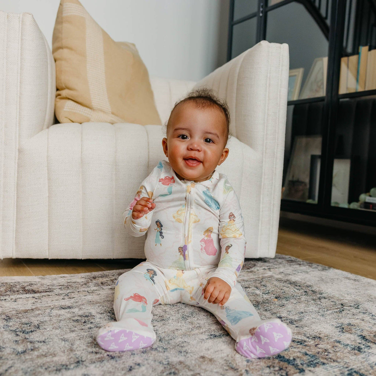 Zip-Up Footie Pajama - Disney Princess