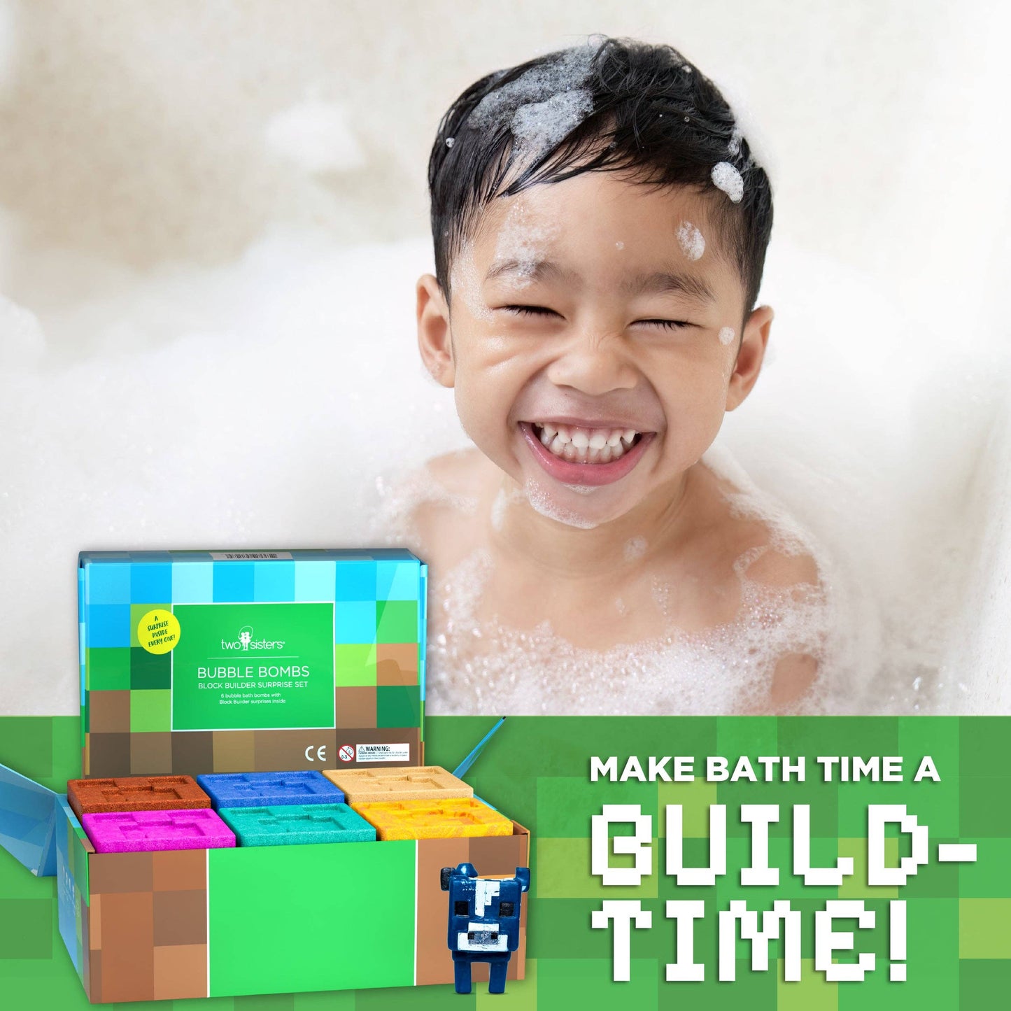 Block Builder Bath Bombs