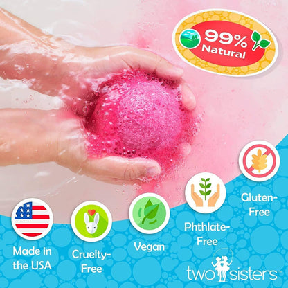 Birthday Cake Bath Bomb for Kids (1 Pack)