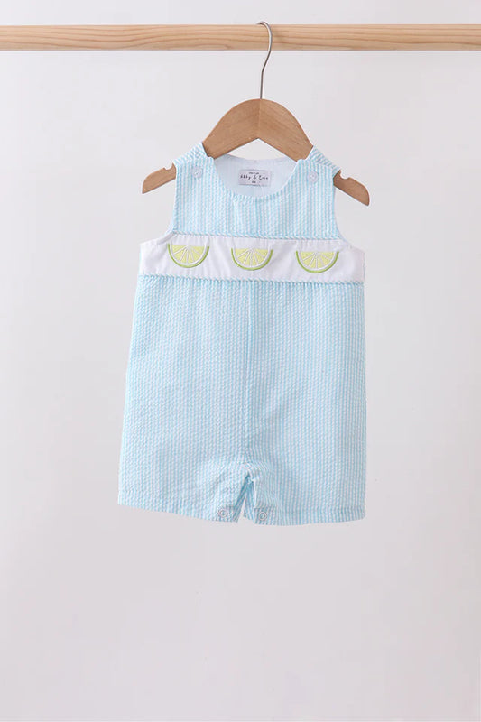 Blue lime embroidery jonjon