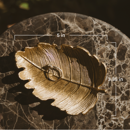 Leaf Accessory Dish - Fall Decor & Gifts