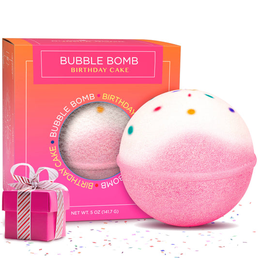 Birthday Cake Bath Bomb for Kids (1 Pack)
