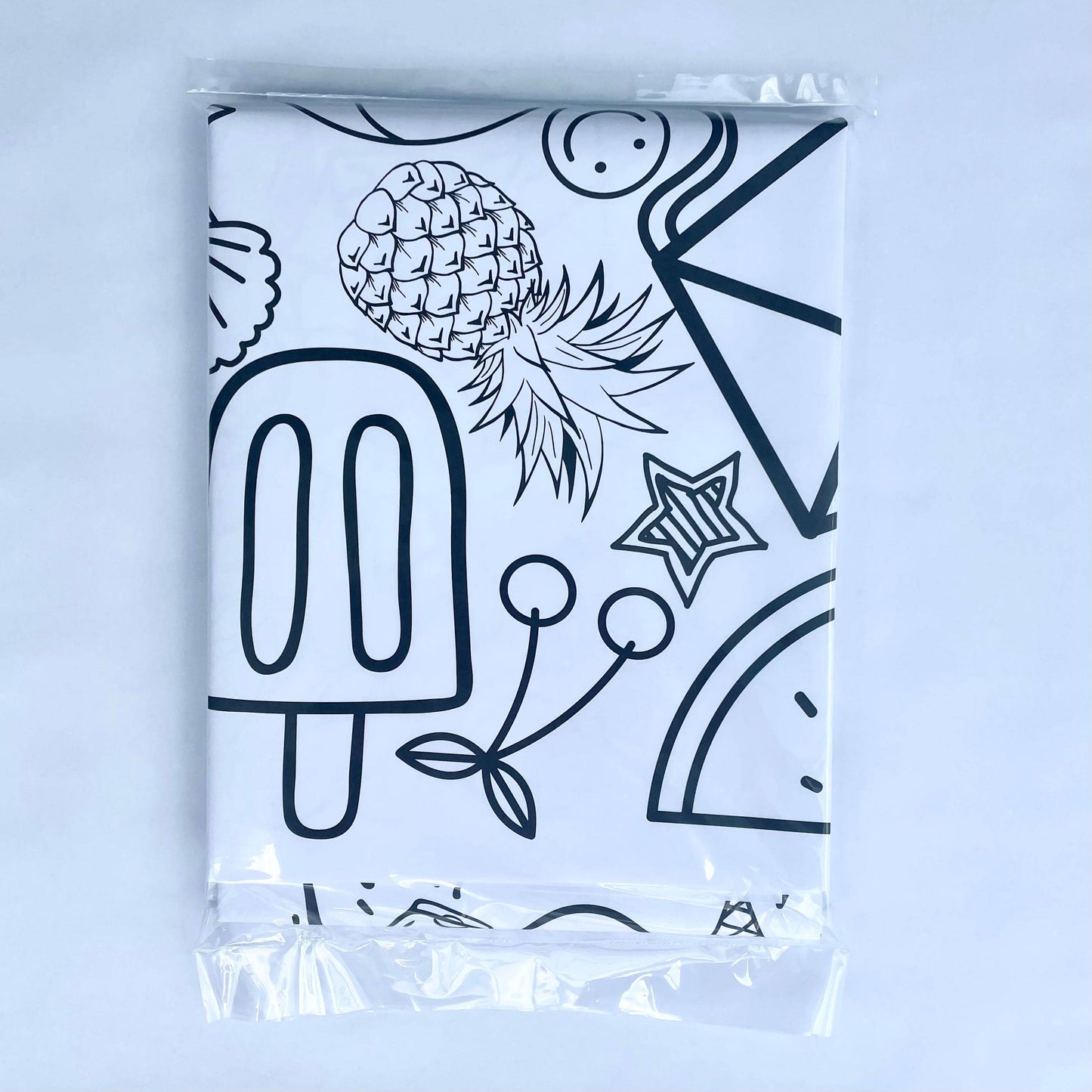 Kids Summer Art Activity | Coloring Tablecloth | Bucket List