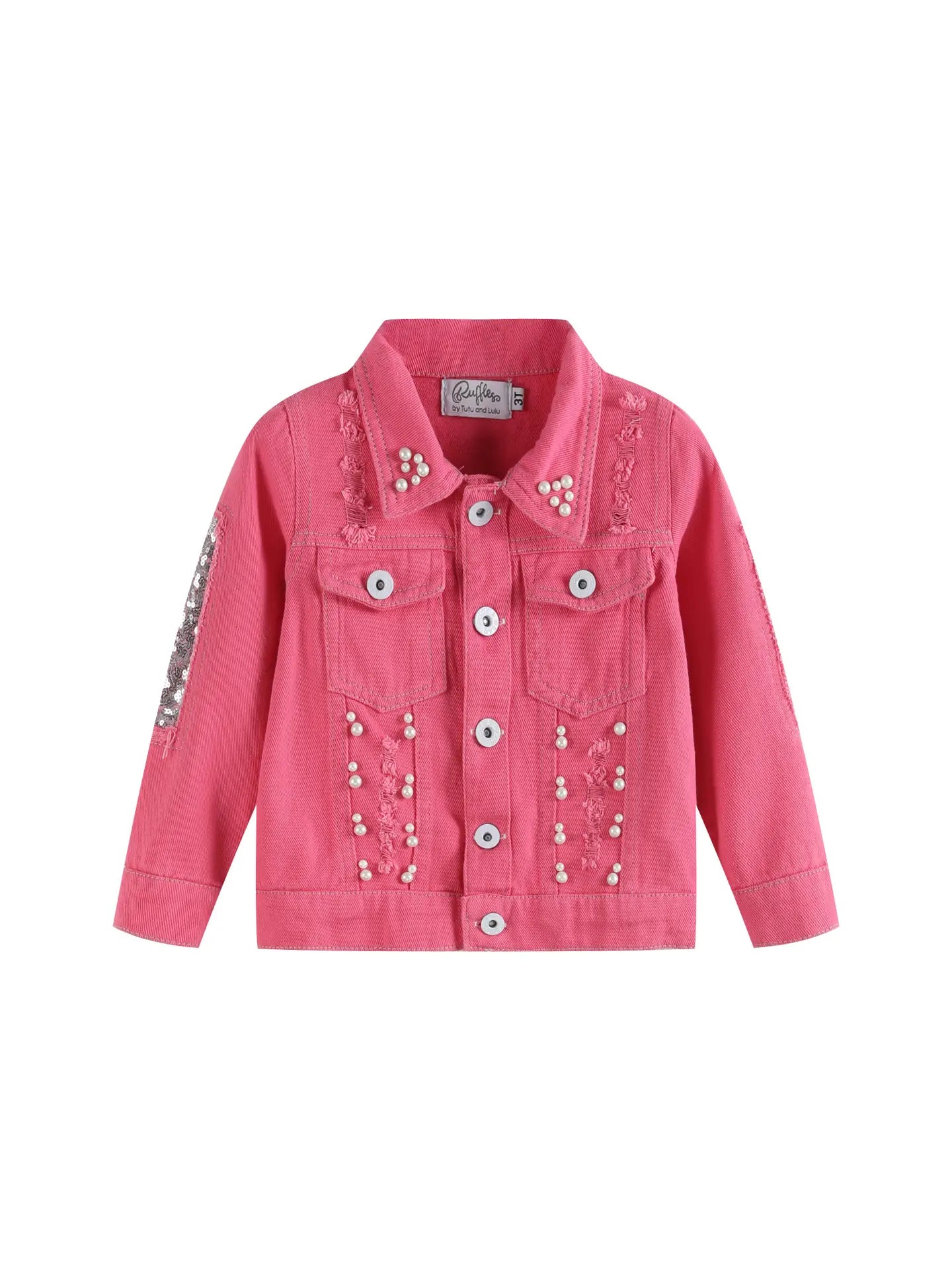 Butterfly Sequin Denim