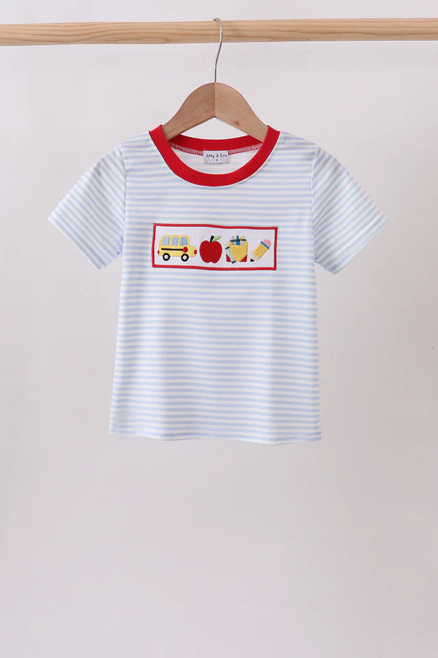 Smocked School Days Pink Dress