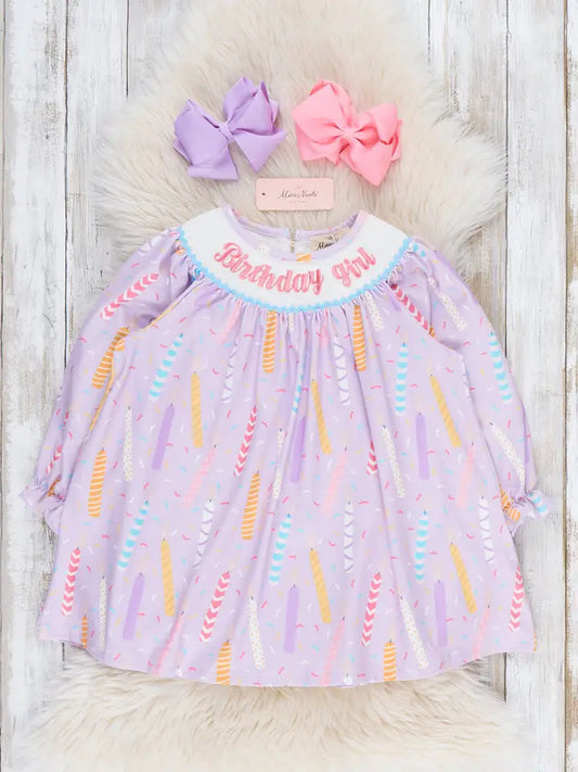 Birthday Girl Bishop Dress