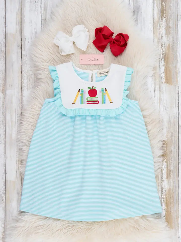Ready to Learn Embroidered Dress