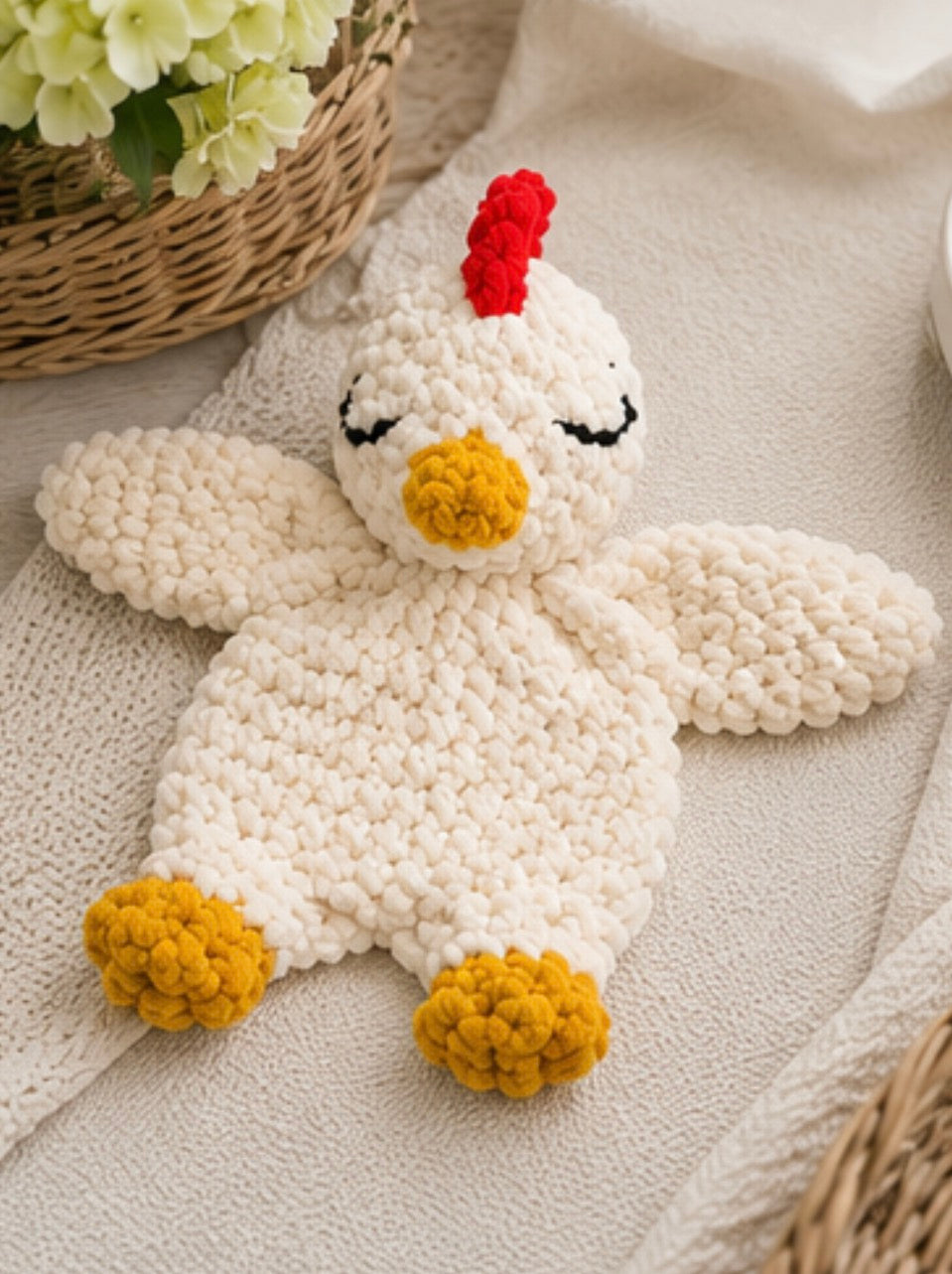 Sleepy Chicken Lovey
