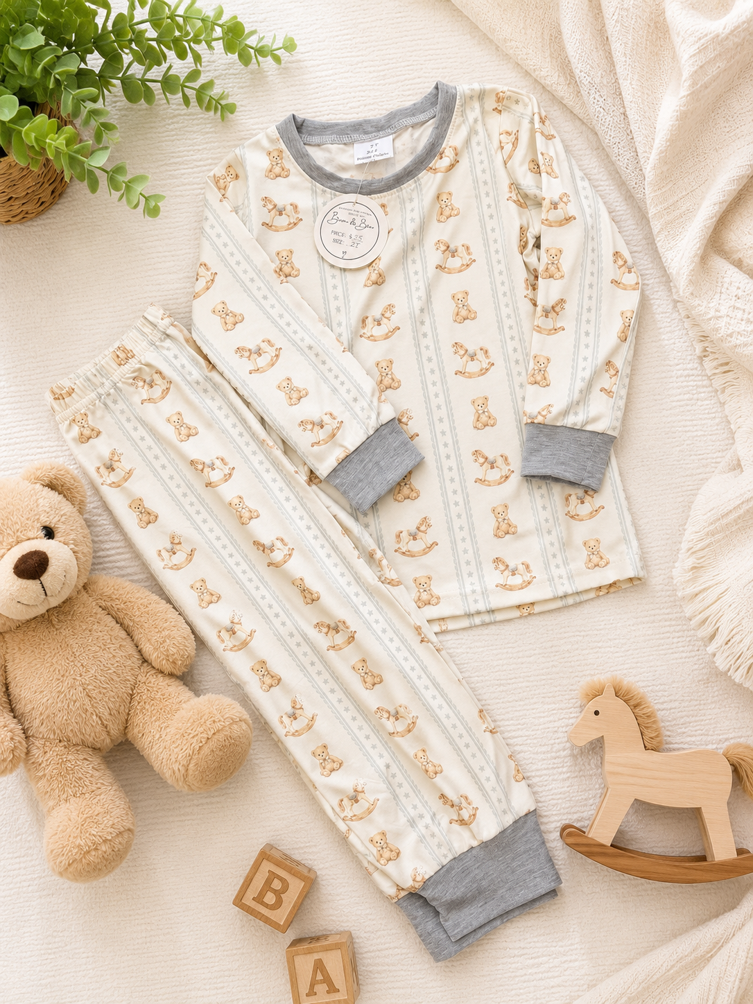B&B Classic Teddy Jammies
