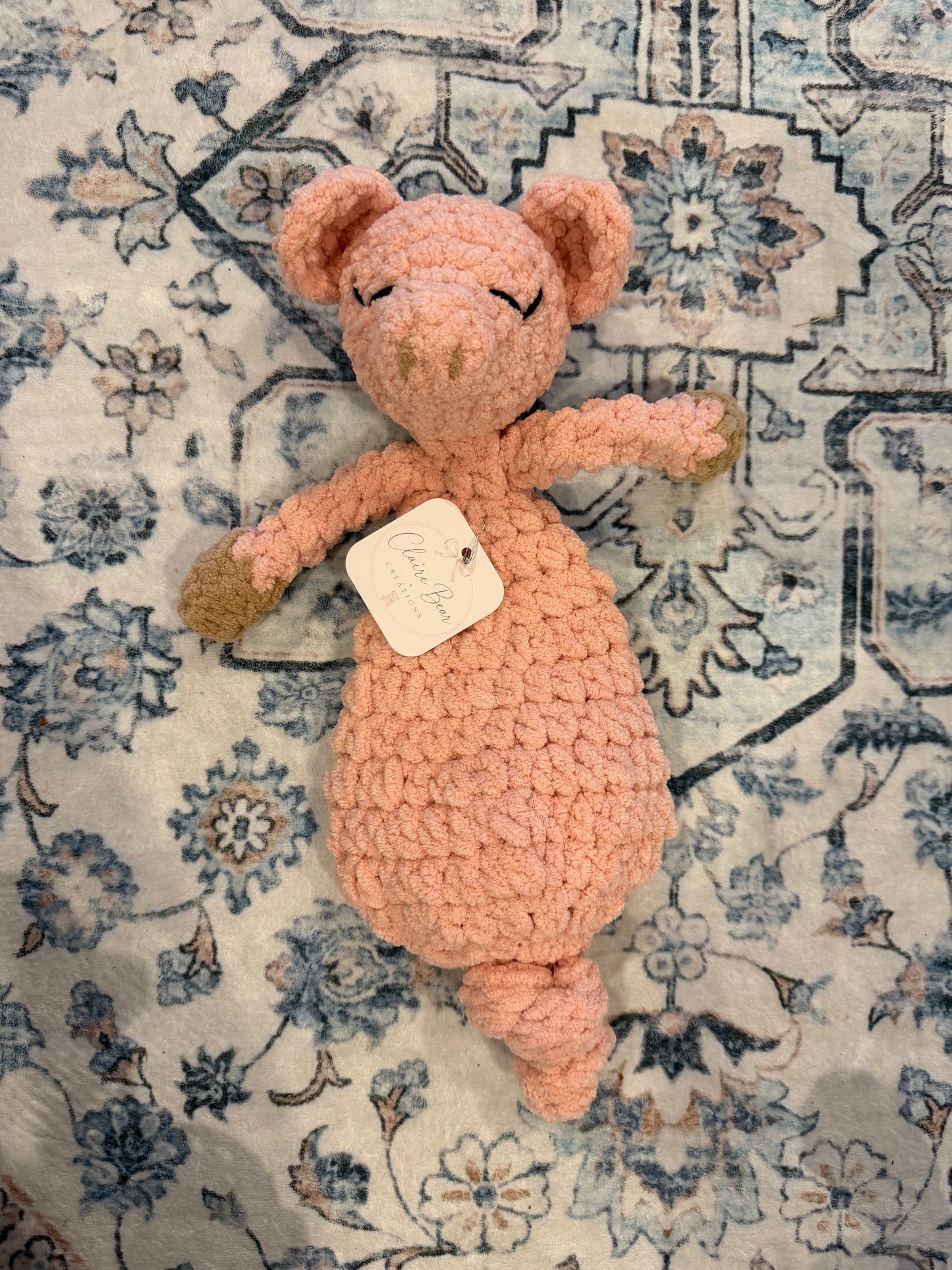 Sleepy Piggy Lovey
