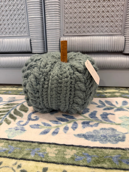 Handmade Chunky Yarn Pumpkins