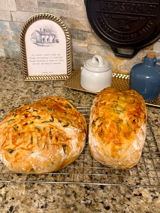 Jalapeño Cheddar Artisan Sourdough