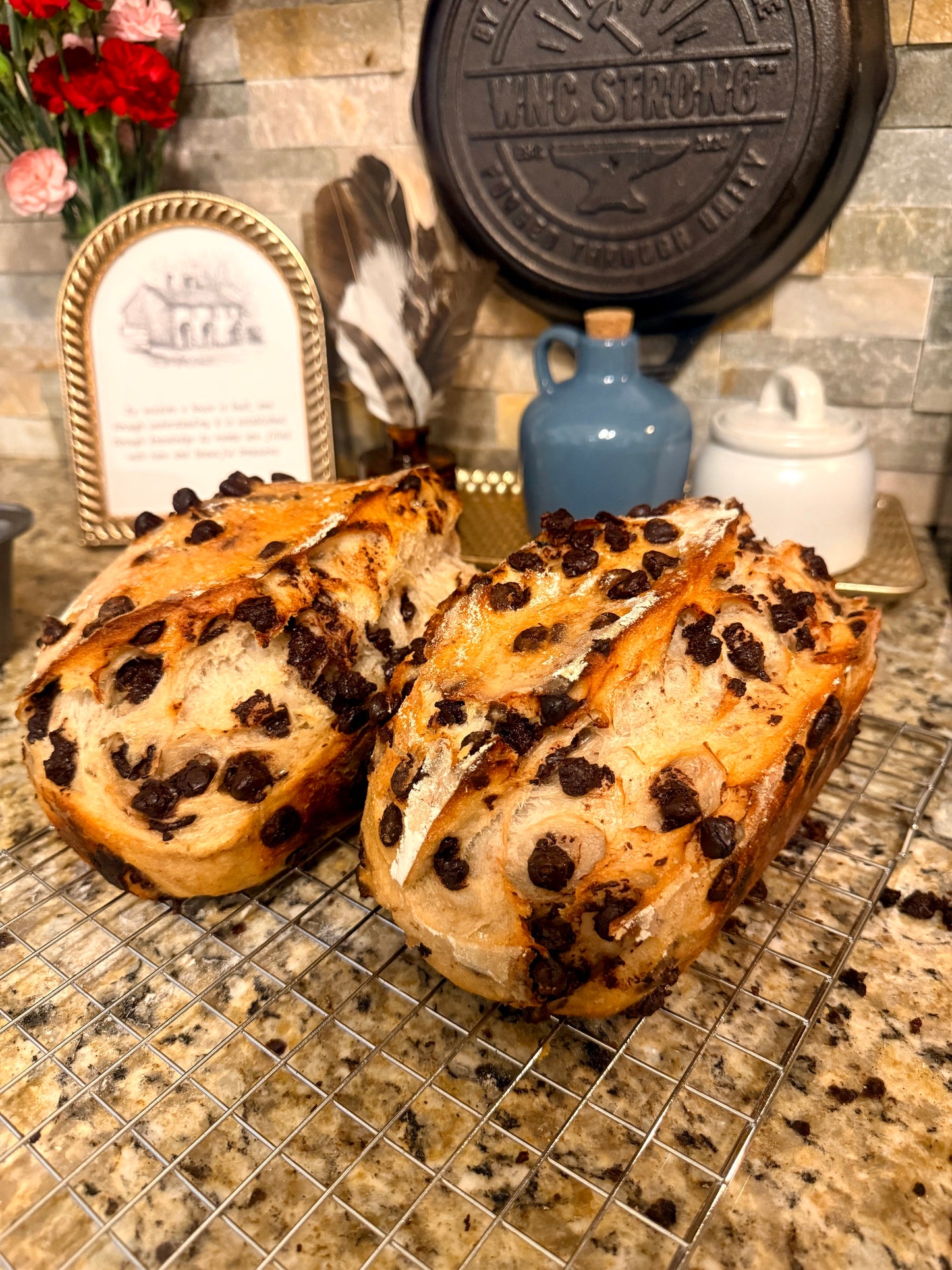Chocolate Chip Artisan Sourdough