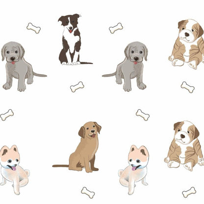 Baby Muslin Swaddle Blanket 47x47 Woof Woof