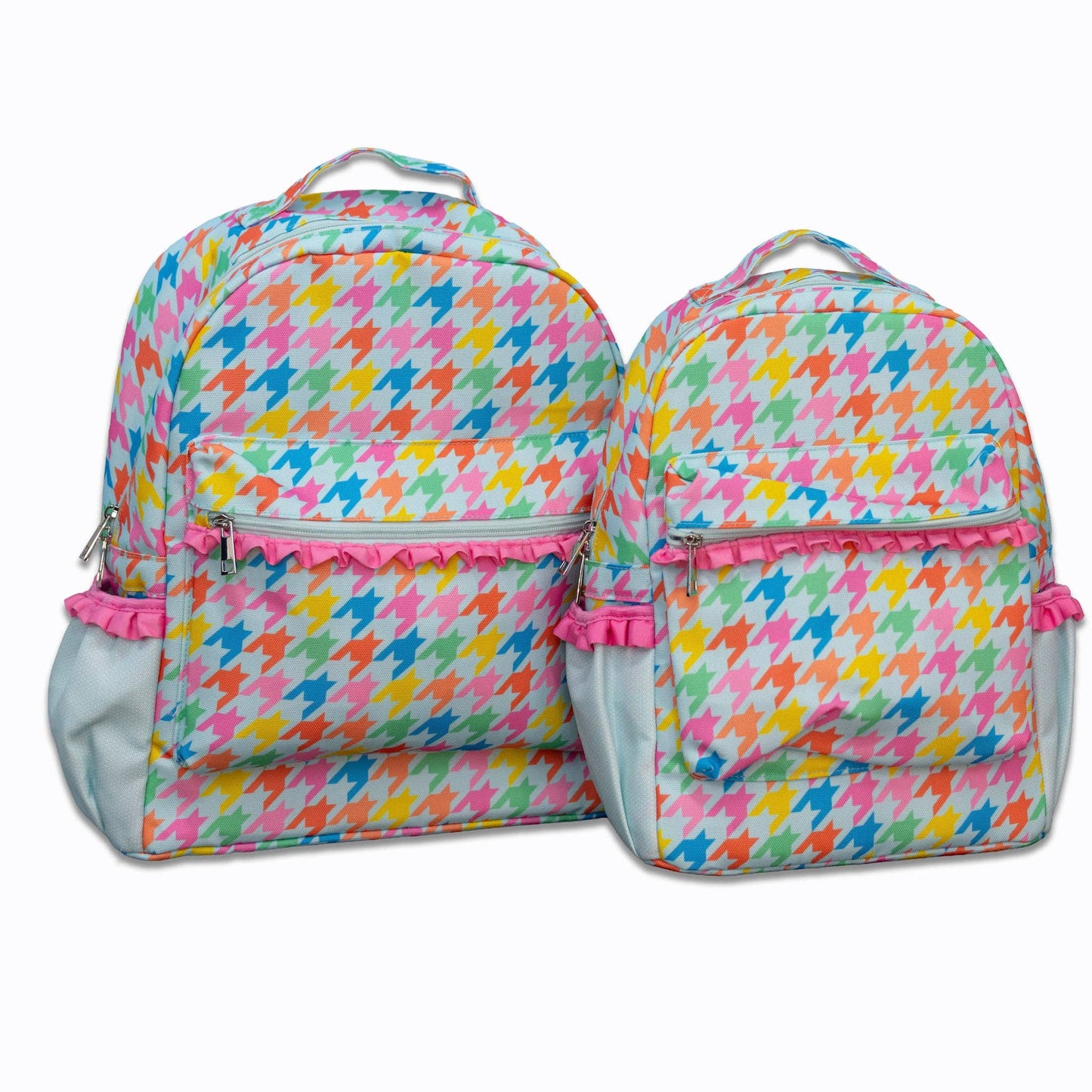 School Backpack - Houndstooth