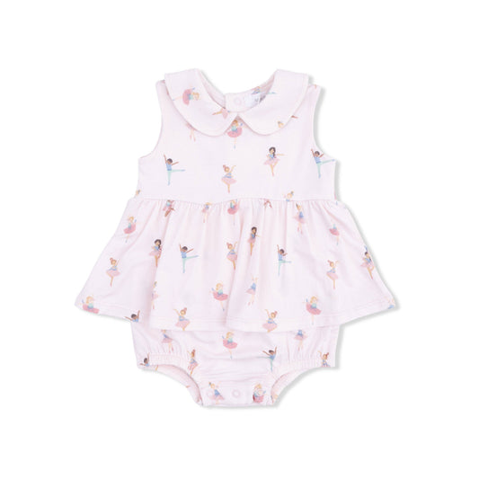 Petite Ballet - Peter Pan Collar Bubble with Skirt