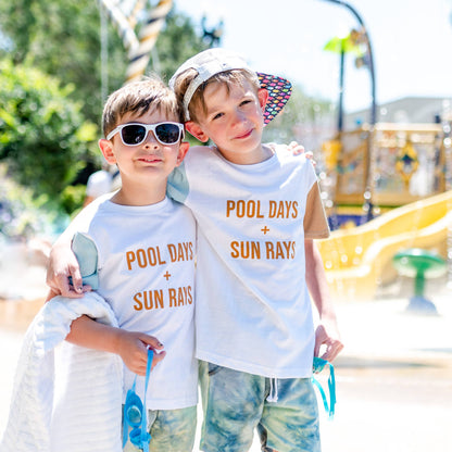 Pool Days + Sun Rays | Kids Summer Shirt