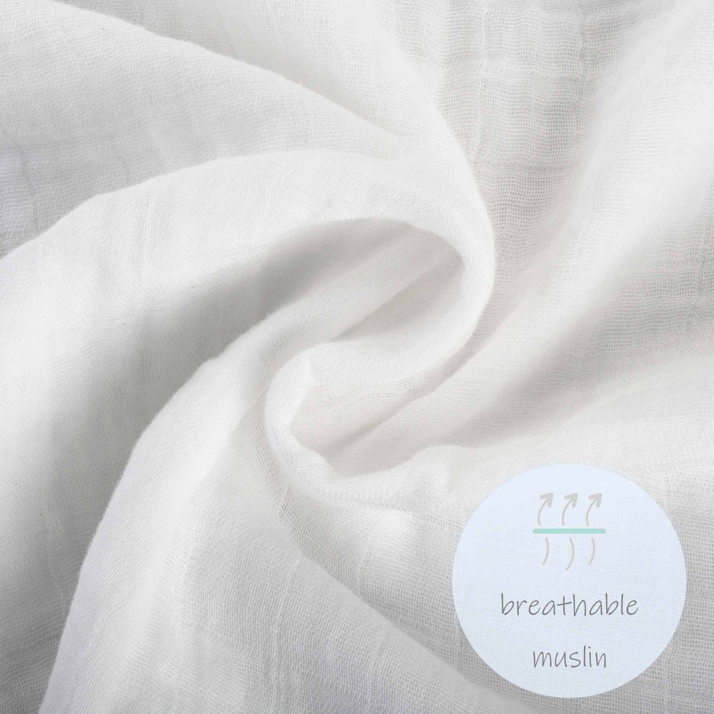 Baby Muslin Swaddle Blanket 47x47 Hydrangea