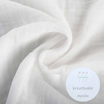 Baby Muslin Swaddle Blanket 47x47 Hydrangea