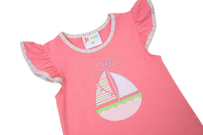 Sailin' Away Flutter Short Set