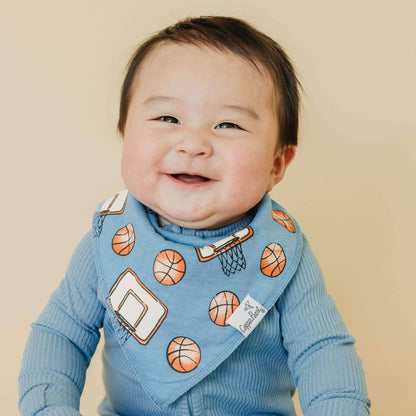 4 Pack Baby Bandana Bibs - Dunk