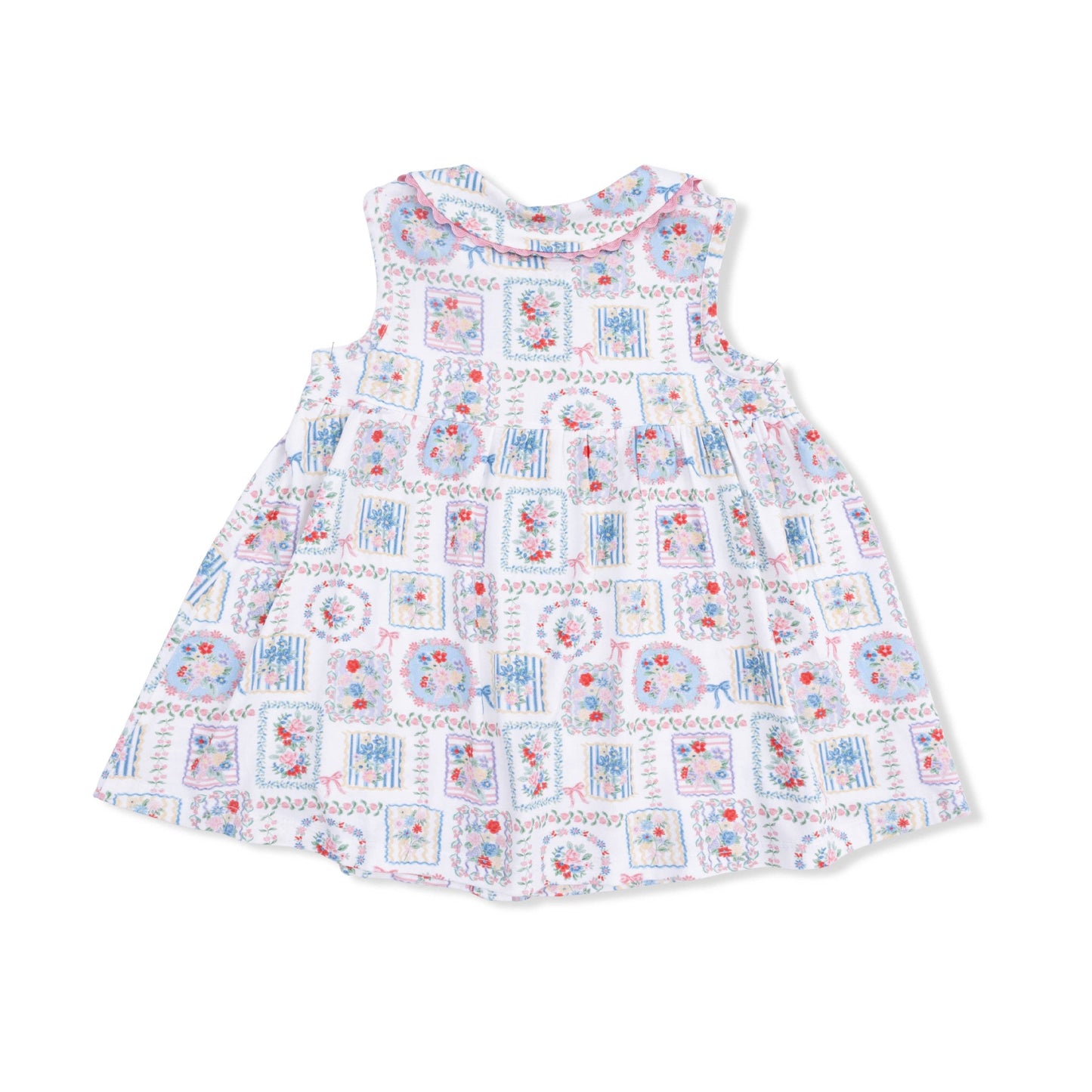 Julep's Floral Patchwork - Jill Dress Sleeveless with Bloomer