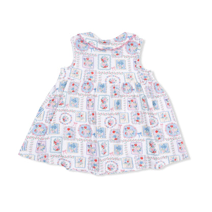 Julep's Floral Patchwork - Jill Dress Sleeveless with Bloomer