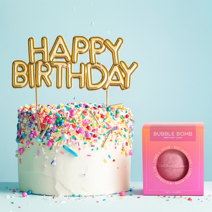Birthday Cake Bath Bomb for Kids (1 Pack)