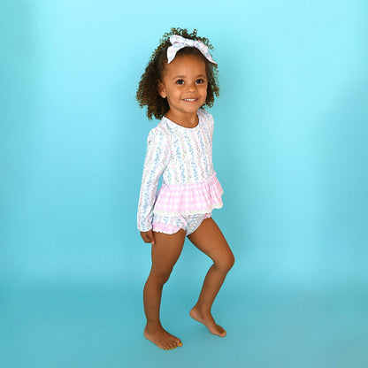 Annie Rash Guard Girls Floral