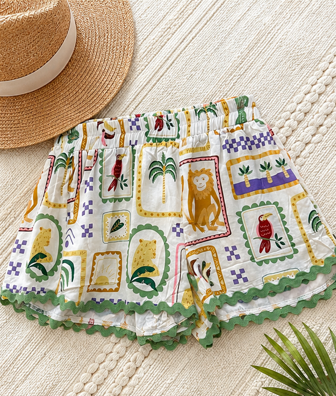 Ric Rac Jungle Shorts